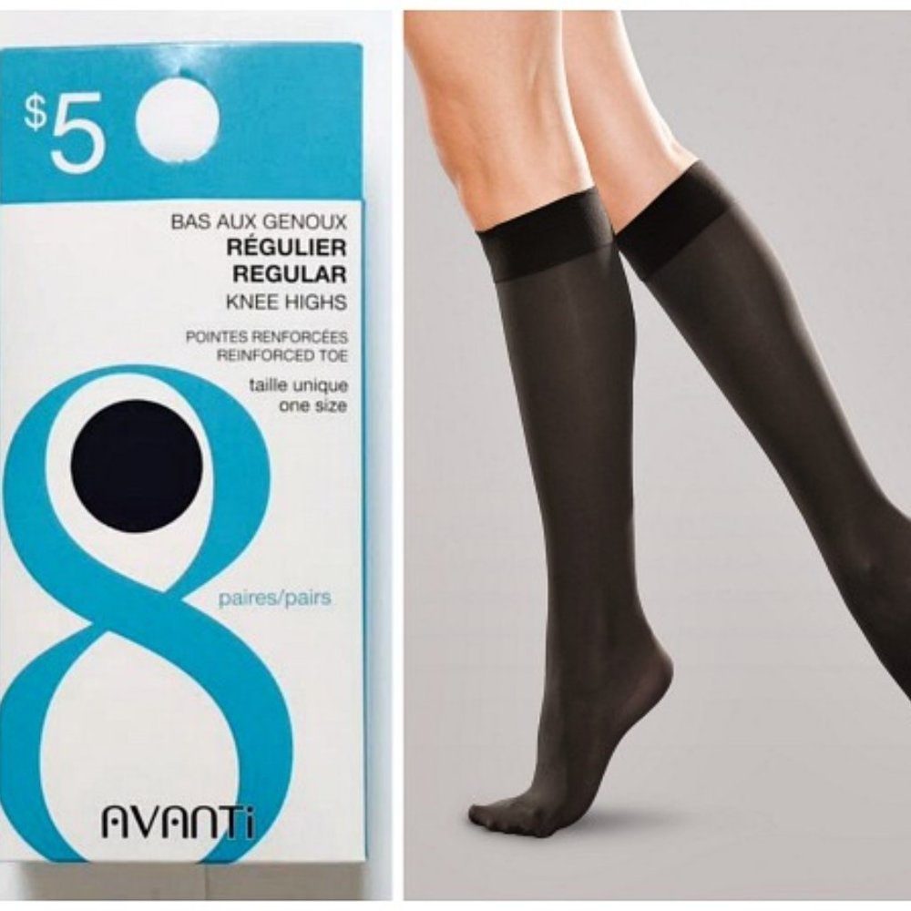 Avanti Regular Knee Highs One Size